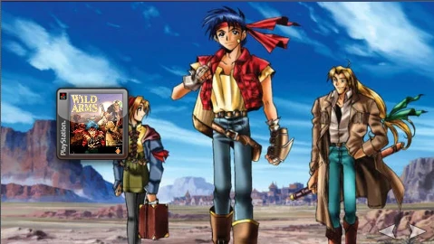 PS1，PSP 荒野兵器汉化版