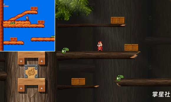 PS4 PSV自制游戏——松鼠大战重制版 Chip and Dale: Remastered