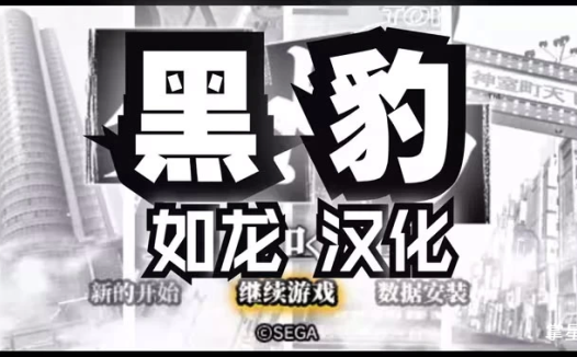 黑豹如龙新章 汉化测试版 PSP